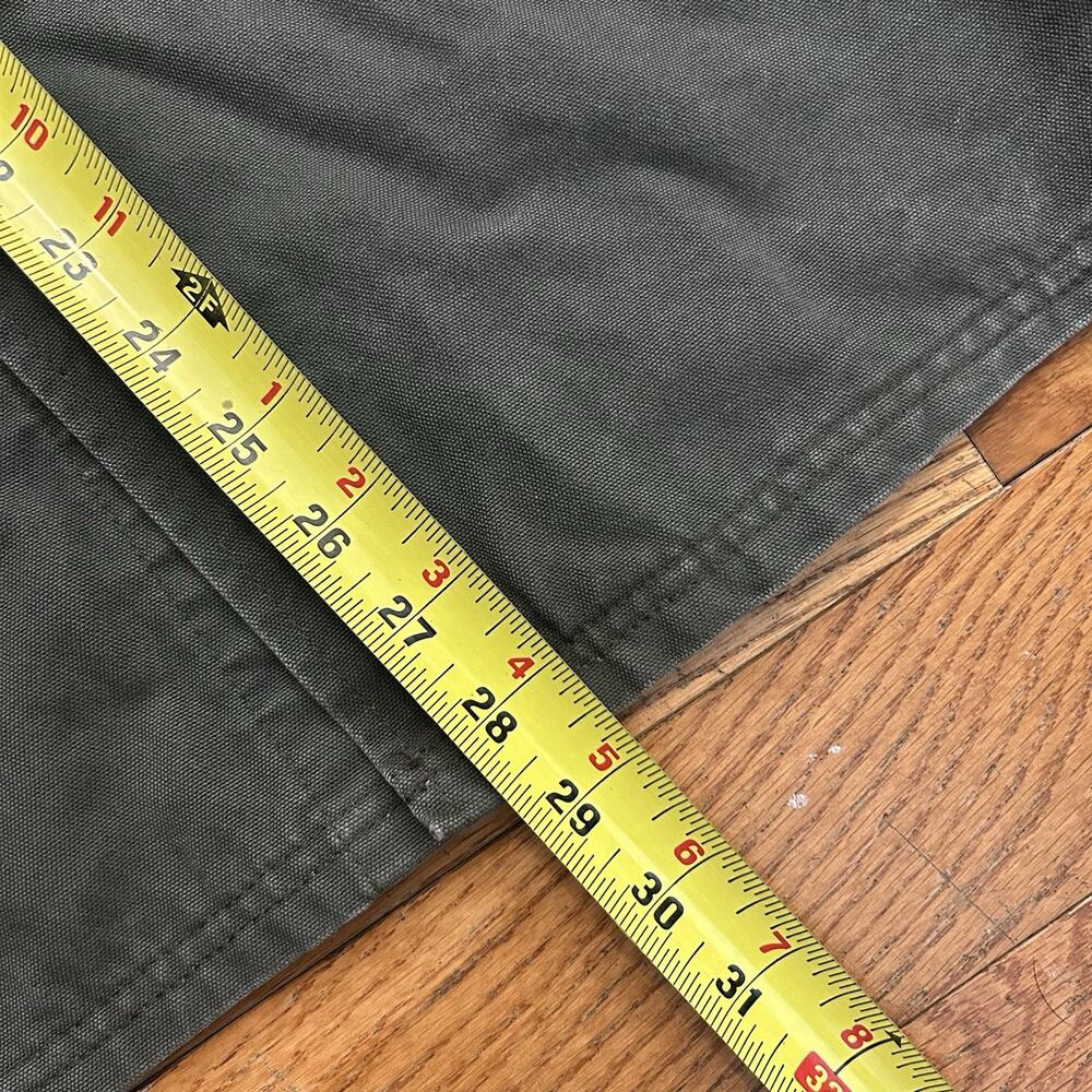 Vintage Filson Duck Canvas Cargo Field Military Button Up Shirt Jacket Medium - Picture 7 of 7